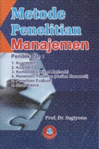 Image of Metode Penelitian Manajemen