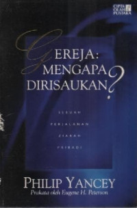 Image of Gereja Mengapa Dirisaukan?