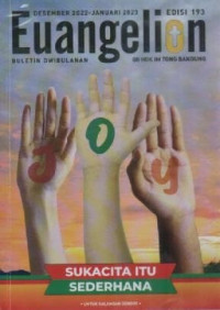 Image of Euangelion Edisi 193 Sukacita itu Sederhana, Desember 2022 - Januari 2023 Buletin GII Hok Im Tong Bandung