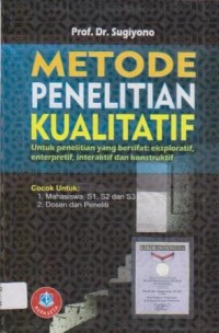 Image of Metode Penelitian Kualitatif