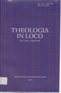 Image of Theologia In Loco Vol.1 No.1 April 2018