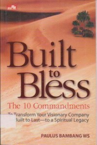 Image of Built to Bless: The 10 commandments
