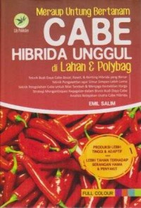 Image of Meraup Untung Bertanam Cabe Hibrida Unggul di Lahan & Polybag