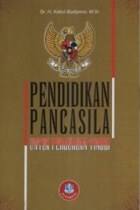 Image of Pendidikan Pancasila Untuk Perguruan Tinggi