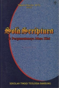 Image of Sola Scriptura dan Pergumulannya Masa Kini