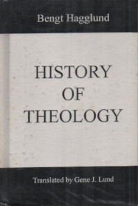 Image of History Of Theology