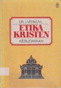 Image of Etika Kristen Jilid II/4: Kebudayaan