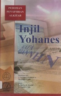 Image of Pedoman Penafsiran Alkitab : Injil Yohanes