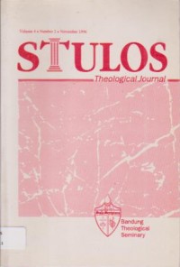 Image of STULOS Theological Journal, Volume 4 Number 2 (November 1996)