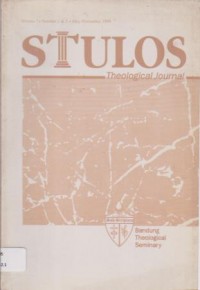 Image of STULOS Theological Journal, Volume 7 Number 1 & 2, (May-November 1999)