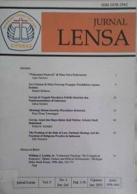 Image of Jurnal Lensa Volume 5 Nomor 1 ( Januari - Juli 2013 )