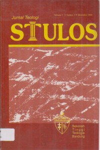 Image of Jurnal Teologi STULOS, Volume 3 Nomor 2 (Desember 2004)
