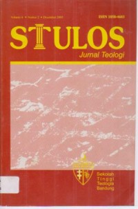 Image of Jurnal Teologi STULOS, Volume 4 Nomor 2 (Desember 2005)