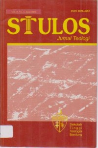Image of Jurnal Teologi STULOS, Volume 5 Nomor 1, (Juni 2006)