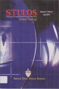 Image of Jurnal Teologi STULOS, Volume 9 Nomor 1 (April 2010)