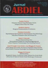 Image of Jurnal ABDIEL Vol. 3 No. 2; Oktober 2019