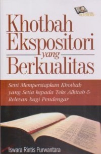 Image of Khotbah Ekspositori yang Berkualitas