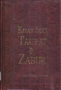 Image of KITAB SUCI TAURAT dan ZABUR ; Terjemahan Bahasa Indonesia
