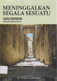 Image of MENINGGALKAN SEGALA SESUATU