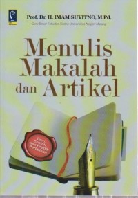 Image of Menulis Makalah dan Artikel