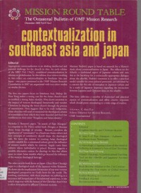 Image of Mission Round Table;The Occasional Bulletin of OMF Mission Research;Volume 4, Number 2, December 2008