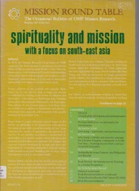 Image of Mission Round Table;The Occasional Bulletin of OMF Mission Research;Volume 6 Number 2, February 2011