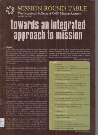 Image of Mission Round Table;The Occasional Bulletin of OMF Mission Research;Volume 5 Number 1, June 2009